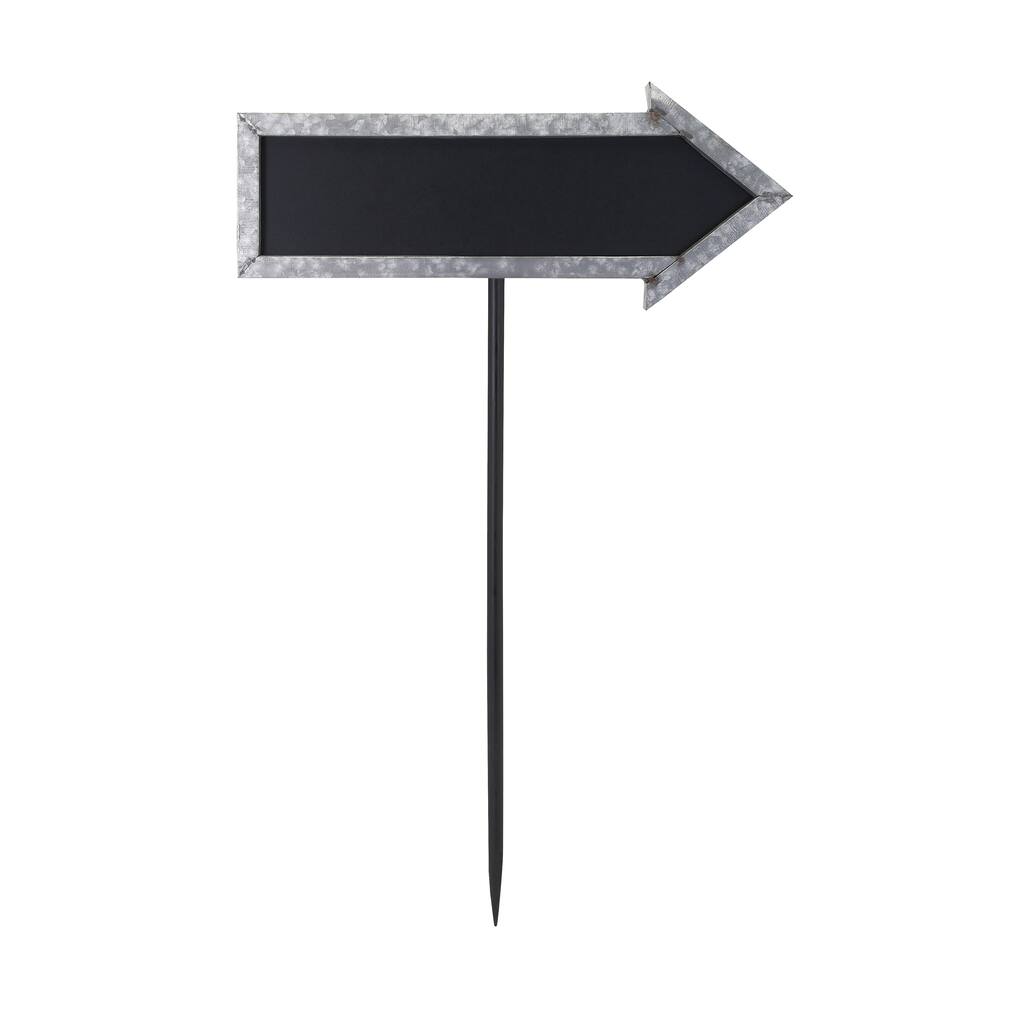 Mavis Galvanized Arrow Sign