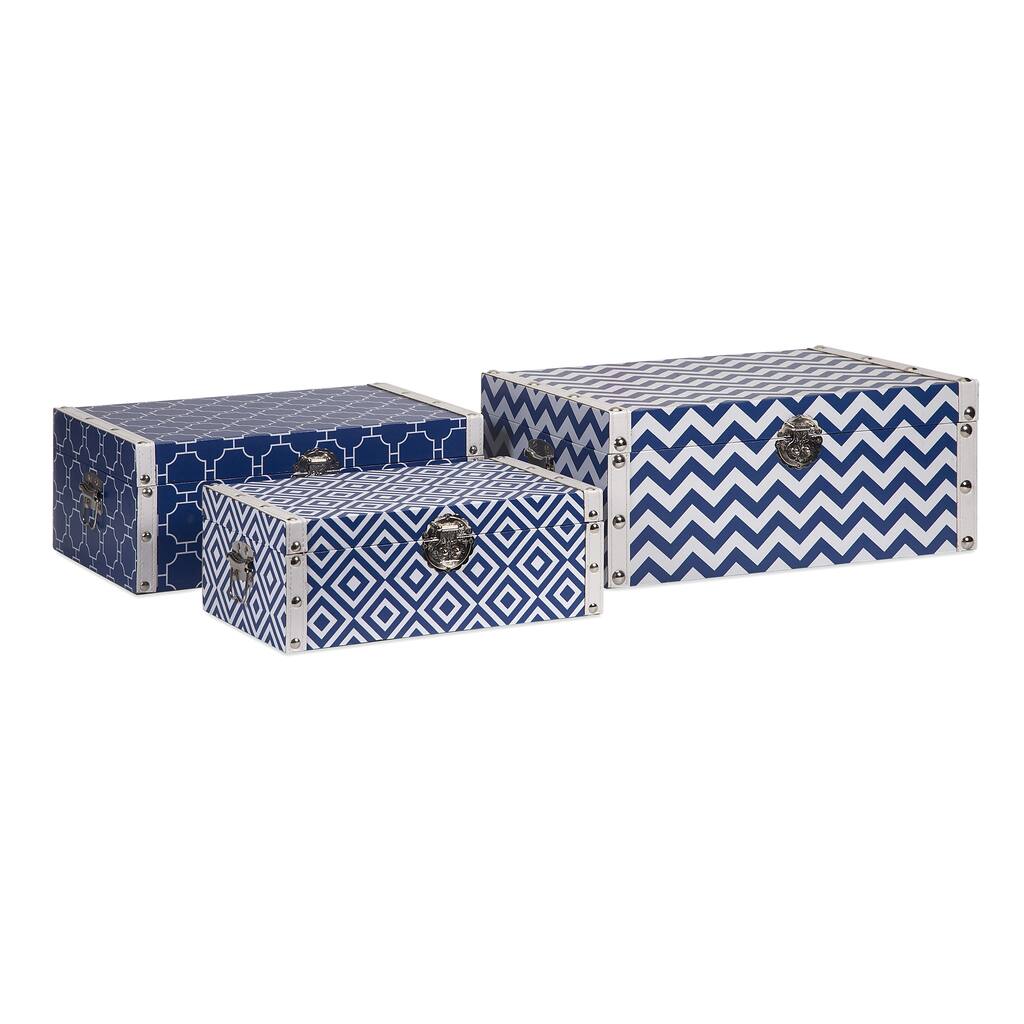 Essentials Storage Boxes - Navy