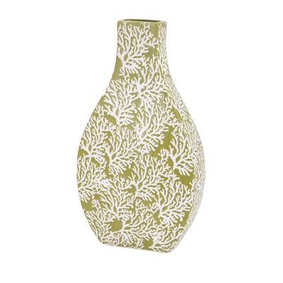 Coral Large Ceramic Vase