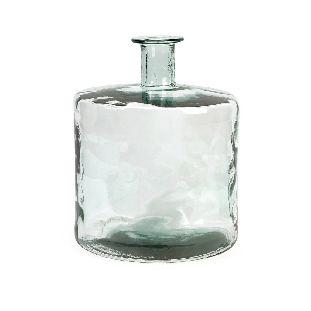 Vettriano Short Recycled Glass Vase