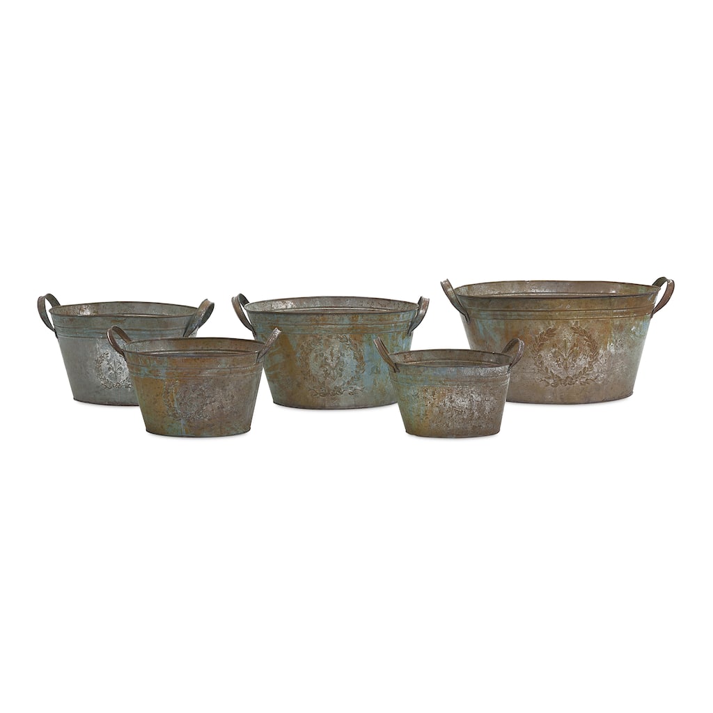 Liv Metal Tubs (Set of 5)