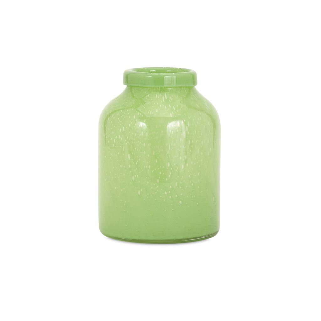 Bridget Green Glass Jar