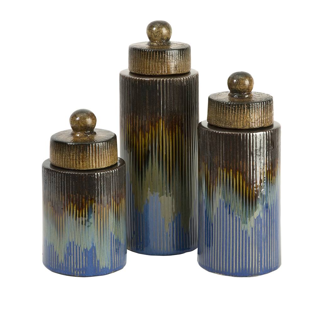 Frazier Ceramic Canisters (Set of 3)
