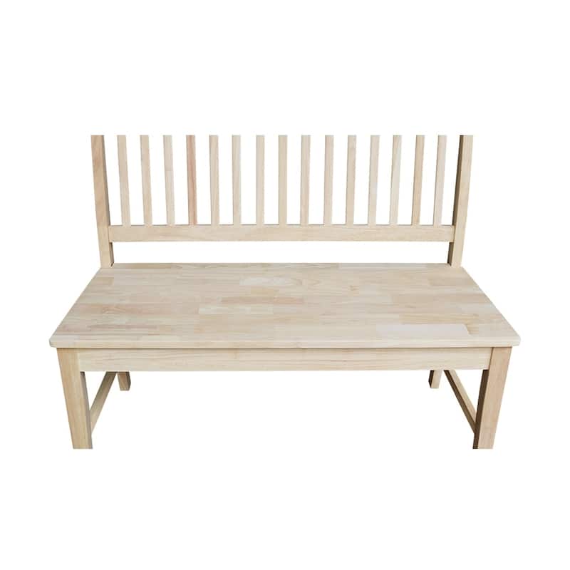 Mission Styled Bench
