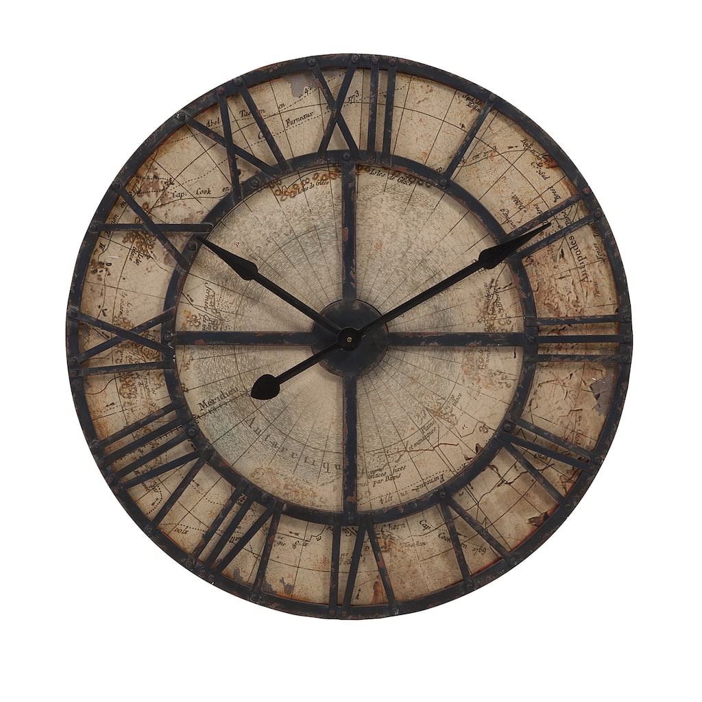 Enthralling Bryan Map Wall Clock