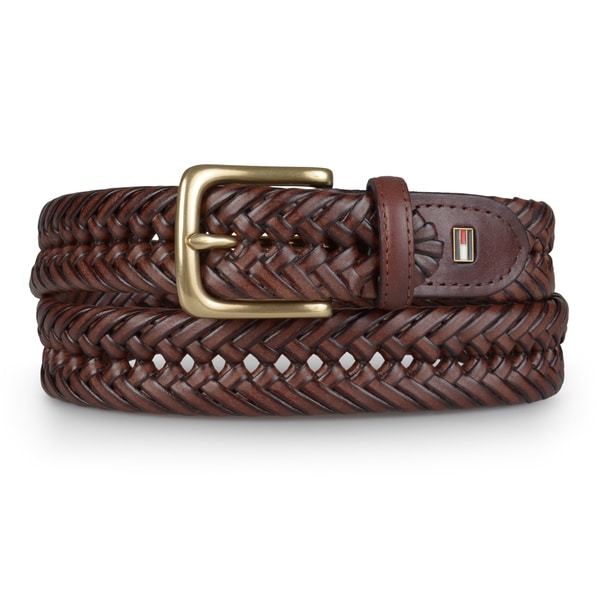 Tommy Hilfiger Men's Braided Dress Belt - Free Shipping On Orders Over ...