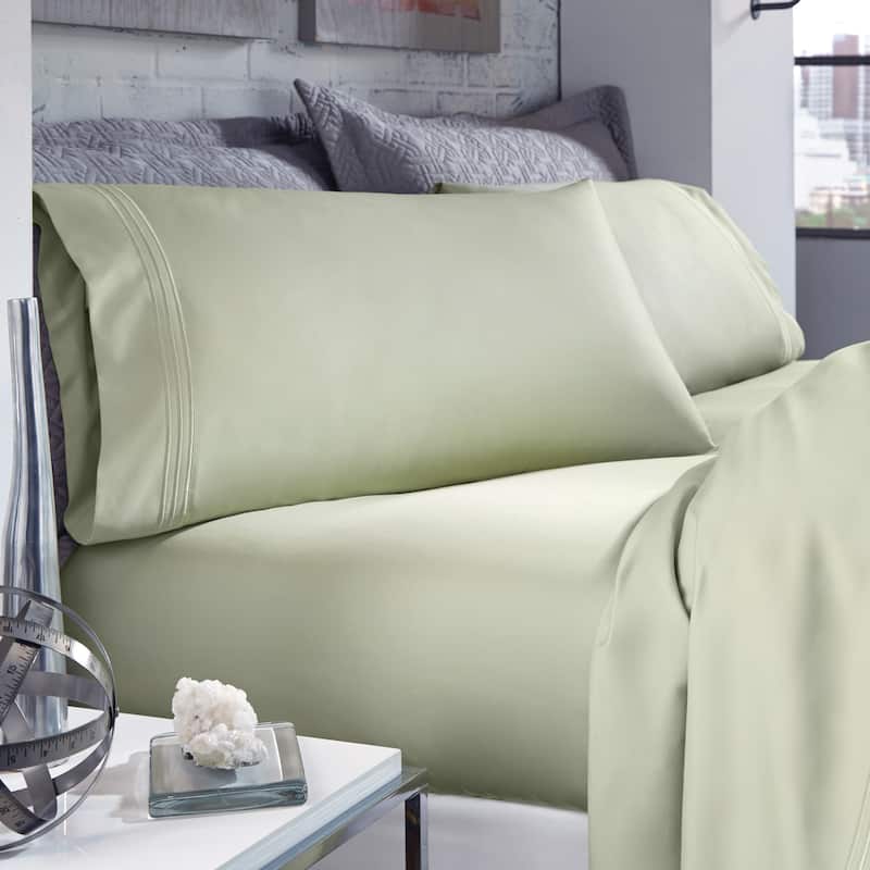 PureCare Luxurious SuperSoft Celliant Healing/ Energy Sateen 4-piece Sheet Set