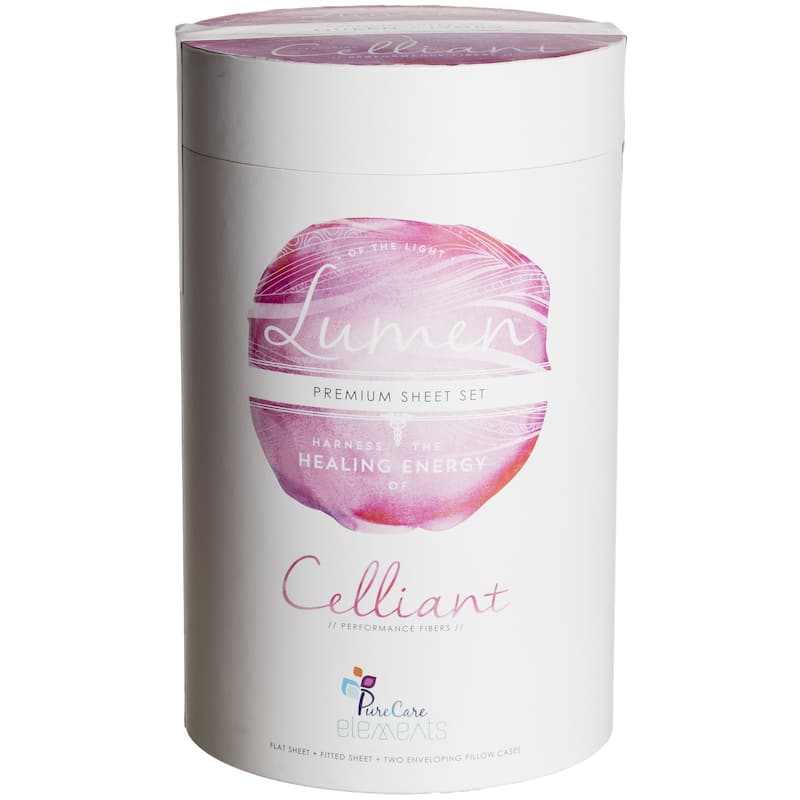 PureCare Luxurious SuperSoft Celliant Healing/ Energy Sateen 4-piece Sheet Set