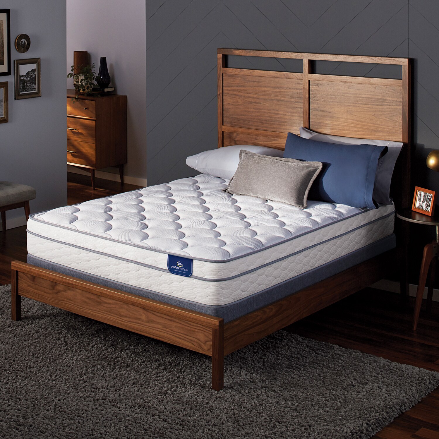 Shop Serta Perfect Sleeper Birchcrest Eurotop Kingsize