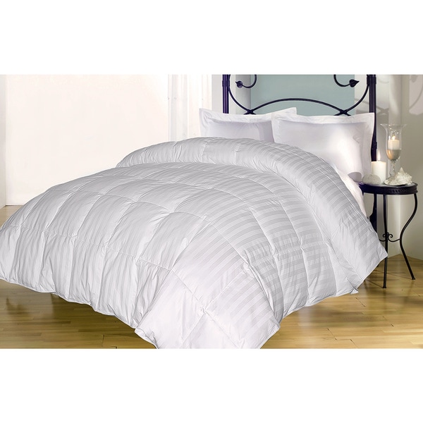 Supreme 350 Thread Count Cotton Damask Down Alternative Comforter