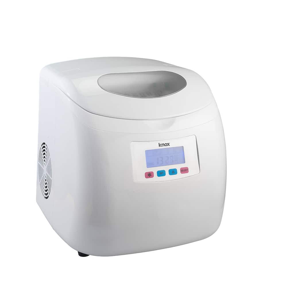 Knox Compact Ice maker (27-pounds in 24-hours) - White