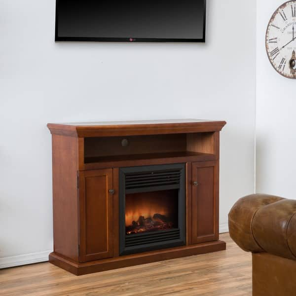 Shop Homestead Electric Fireplace Mantel With Remote Control By