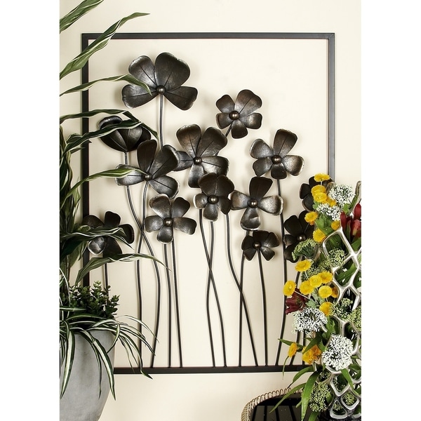 Studio 350 Metal Outdor Wall Decor Set of 3, 64 inches wide,43 inches high