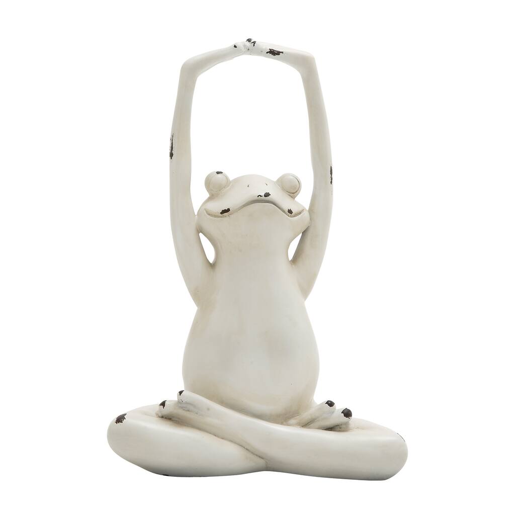 Astonishing Garden Frog Figurine