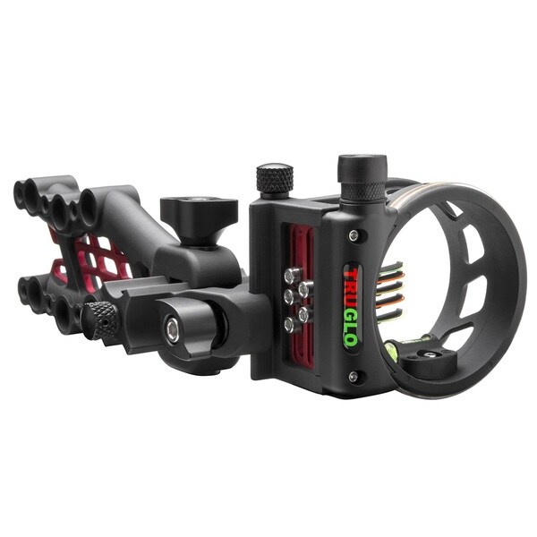TRUGLO Carbon Hybrid Micro Adjust 5 Pin Sight Black