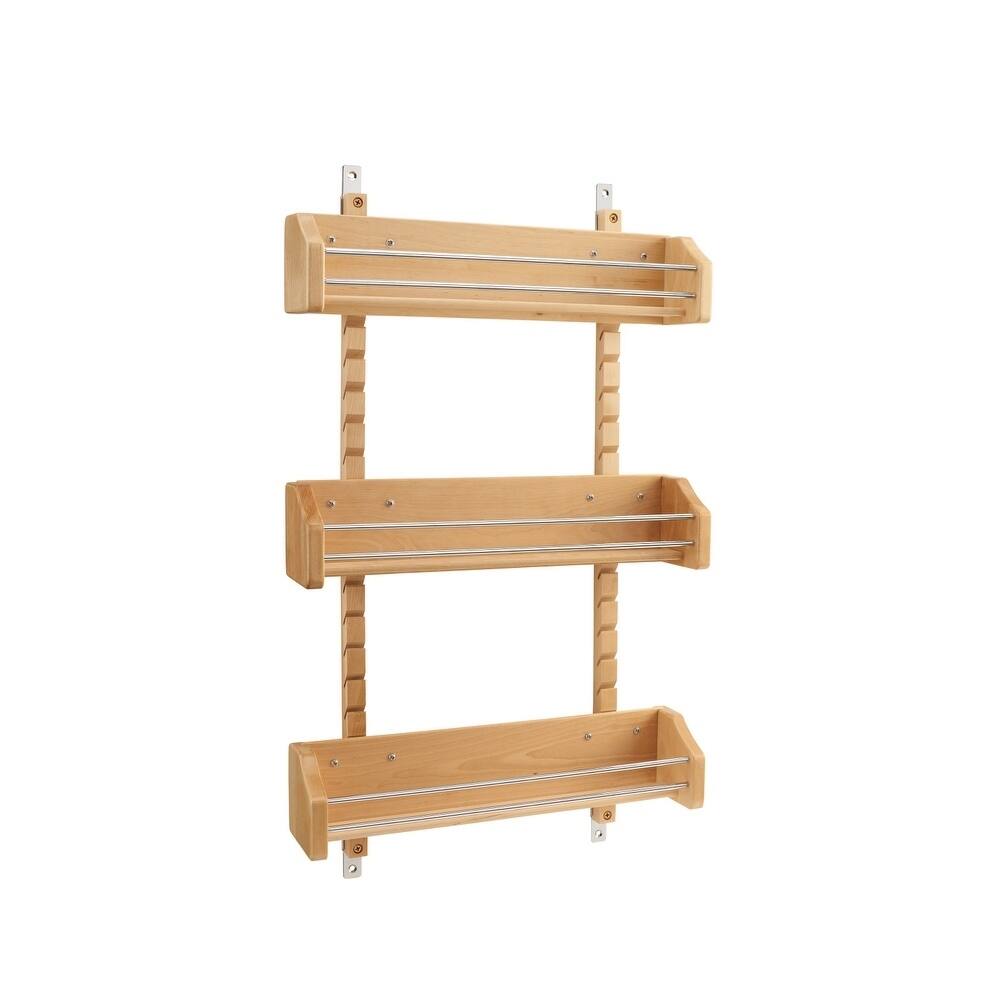 Rev-A-Shelf 4ASR-21 Large Adjustable Door Mount Spice Rack