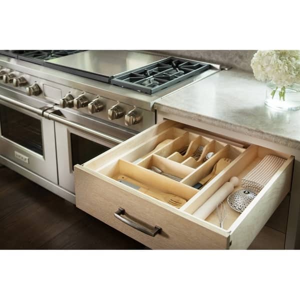 Shop Rev A Shelf 4wct 3sh Short Cutlery Tray Insert Free