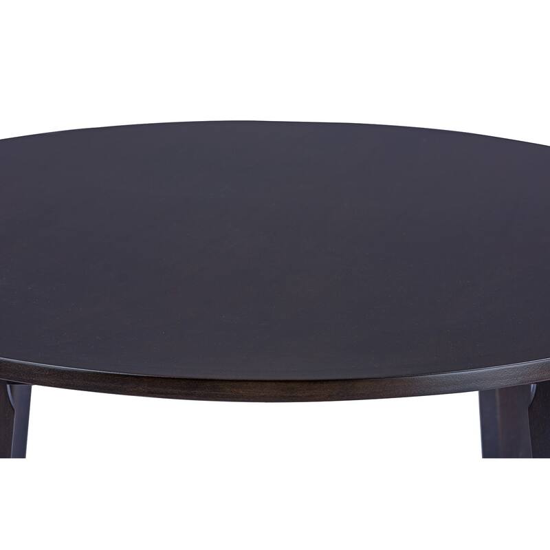 Baxton Studio Montreal Mid-century Solid Wood Dining Table
