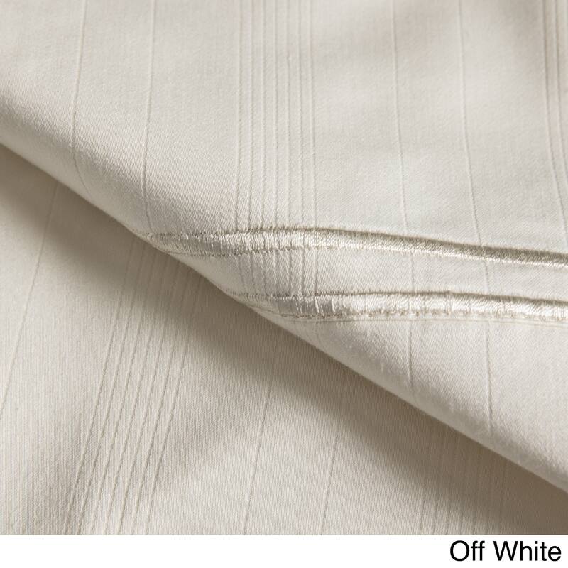 PureCare Elements Premium Rayon From Bamboo Bed Sheet Set - Off-White - Twin XL - Shabby Chic/Nautical & Coastal/French Country