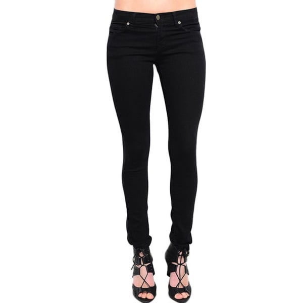 Shop Shop the Trends Women's Traditional 5-pocket Skinny-leg Pants ...