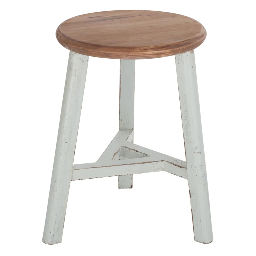 Two-tone Round Dining Stool