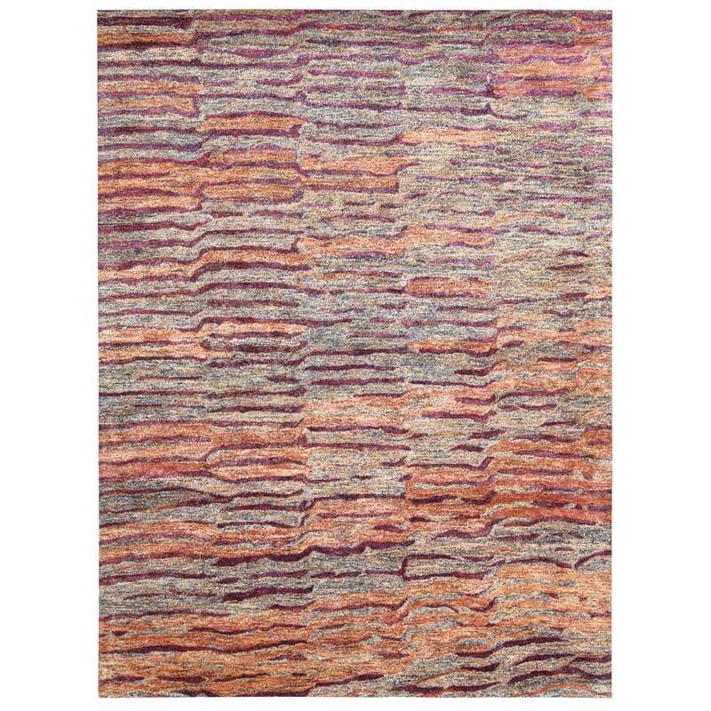 Nourison Gemstone Area Rug - 3'9" x 5'9" - Orange - Rectangle
