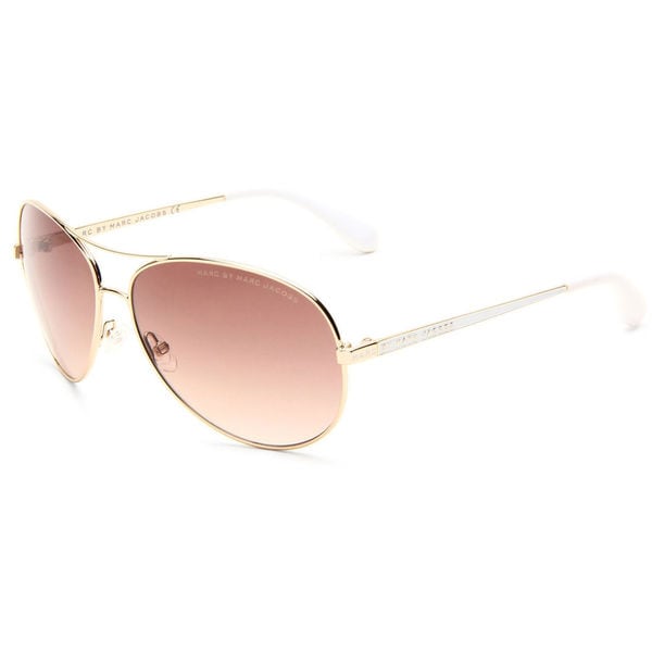 marc jacobs women's aviator sunglasses