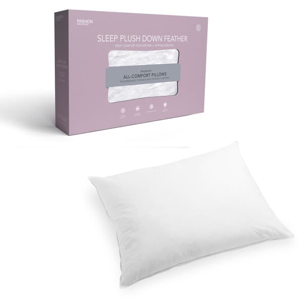 Shop Leggett Platt Sleep Plush Feather And Down Pillow White