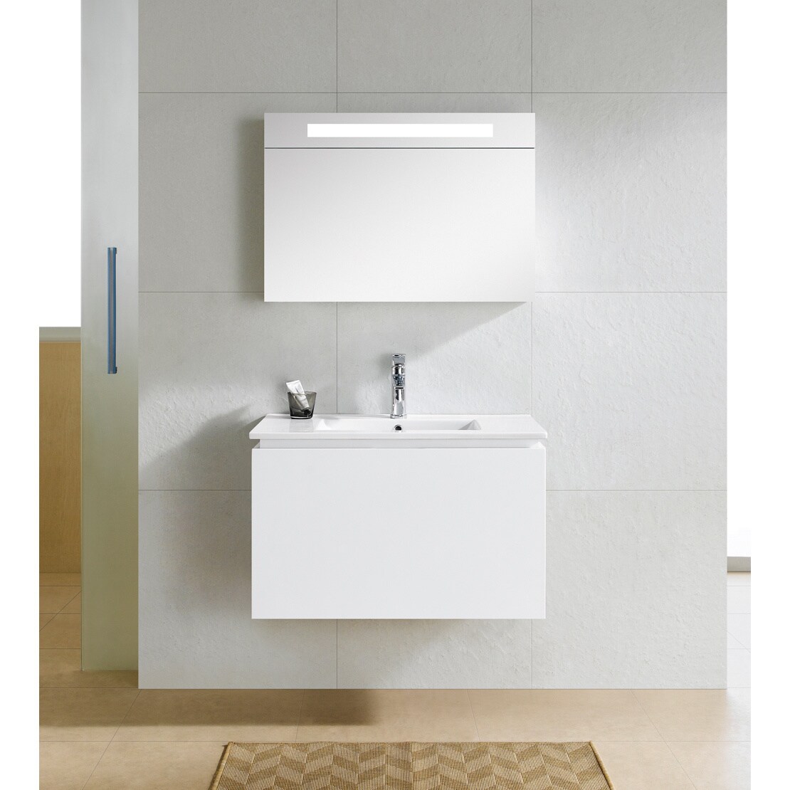 Modern Bathroom Vanity Led Wall Lamp 31.5" Inches Front Mirror Light Bath Toilet 