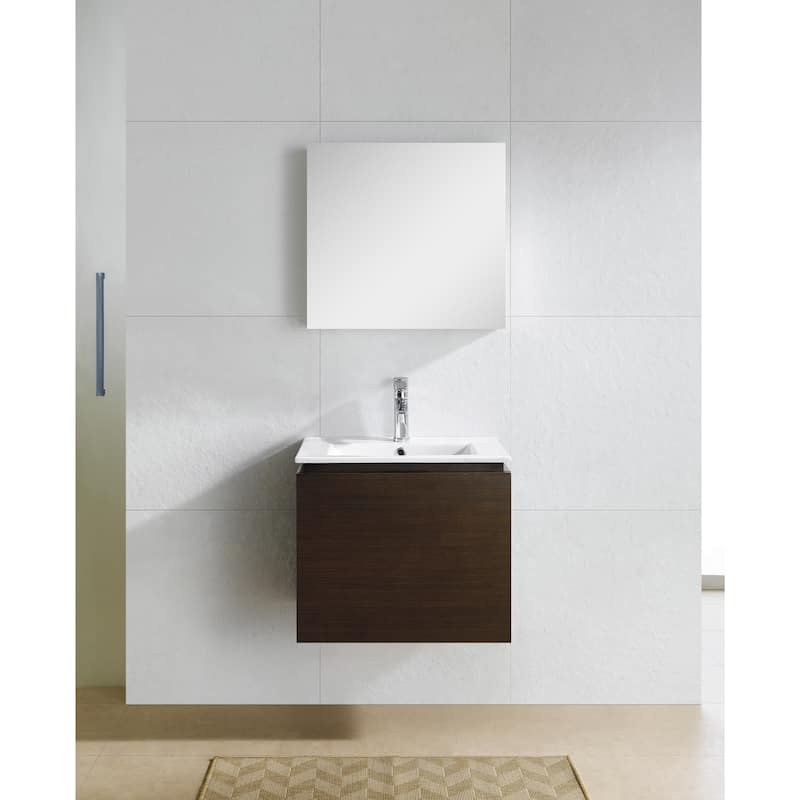Fine Fixtures Lexington 24-inch White Mirror