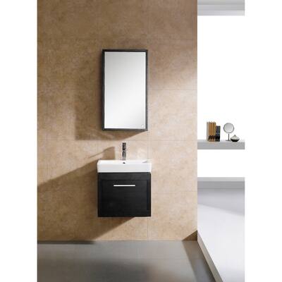 Fine Fixtures Glamour 20-inch Vanity with Vitreous China Sink Top