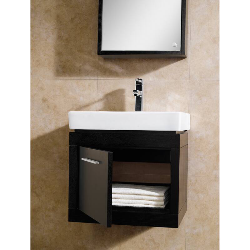 Fine Fixtures Glamour 20-inch Vanity with Vitreous China Sink Top
