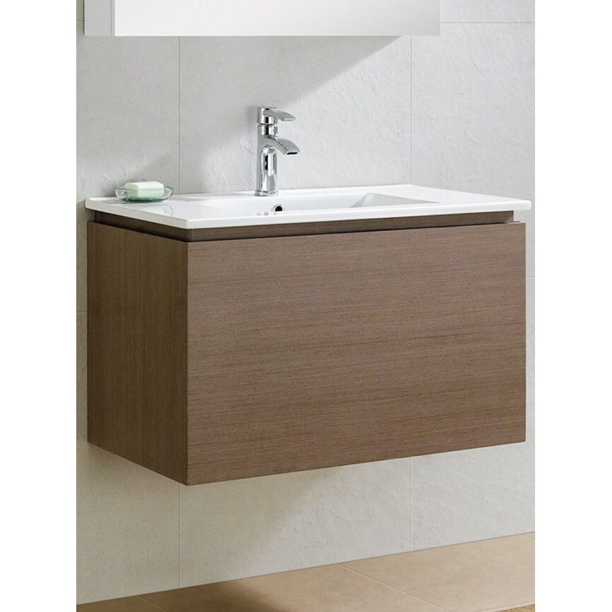 Shop Fine Fixtures Lexington 32 Inch Vanity With Vitreous China Sink Top Overstock 10173243