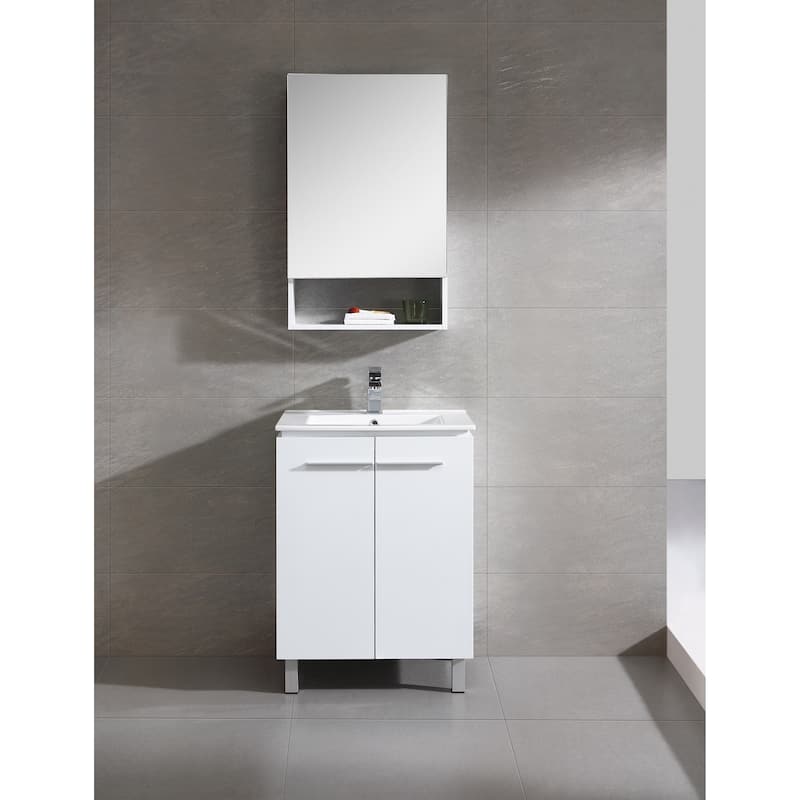 Fine Fixtures Greenpoint 24-inch Vanity with Vitreous China Sink Top