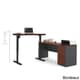 preview thumbnail 6 of 9, Bestar Prestige L-Desk including Electric Height Adjustable Table