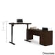 preview thumbnail 10 of 9, Bestar Prestige L-Desk including Electric Height Adjustable Table