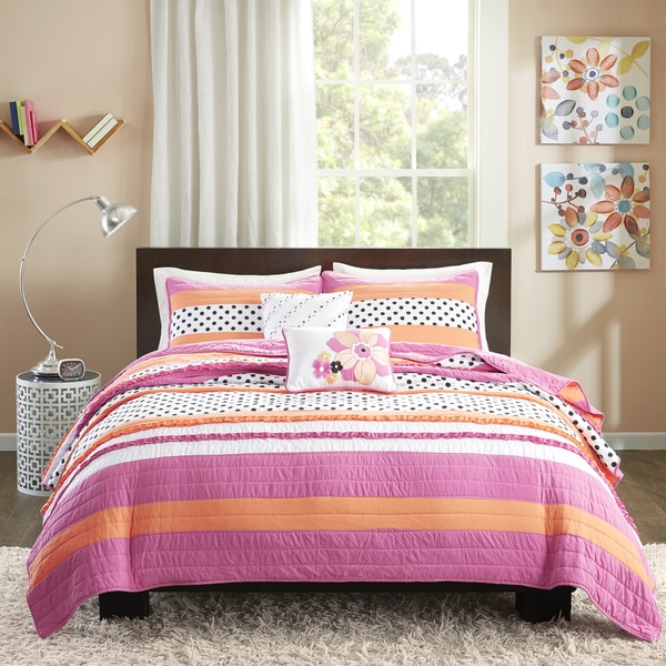 Intelligent Design Cassidy 3 piece Coverlet Set