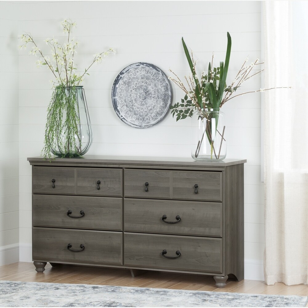 South Shore Traditional Noble 6-Drawer Dresser - Bed Bath & Beyond