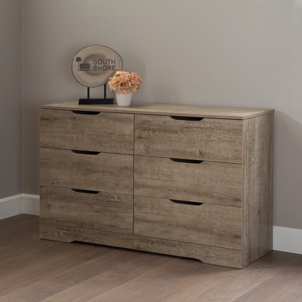 Shop South Shore Holland 6 Drawer Double Dresser Free Shipping