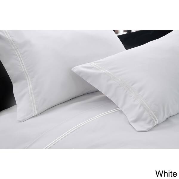 My pillows 4 Piece Sheet Set 100/% Pure Cotton 800 Thread Count Chocolate Solid