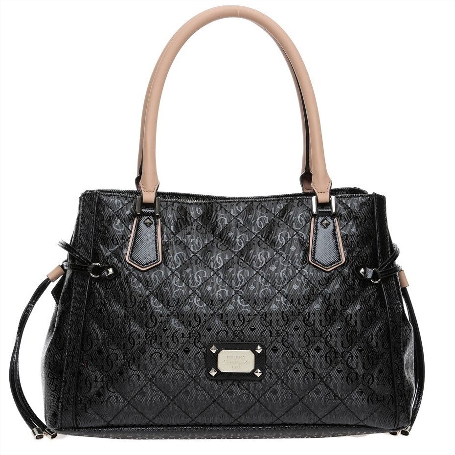 guess black satchel