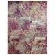 preview thumbnail 2 of 15, Nourison Gemstone Area Rug 3'9" x 5'9" - Purple/Multi - Rectangle