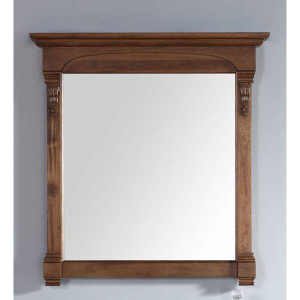 James Martin Brookfield Oak 39.5-inch Mirror - country oak - A/N