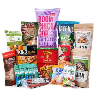 Green PolkaDot Box Organic Snack Pack
