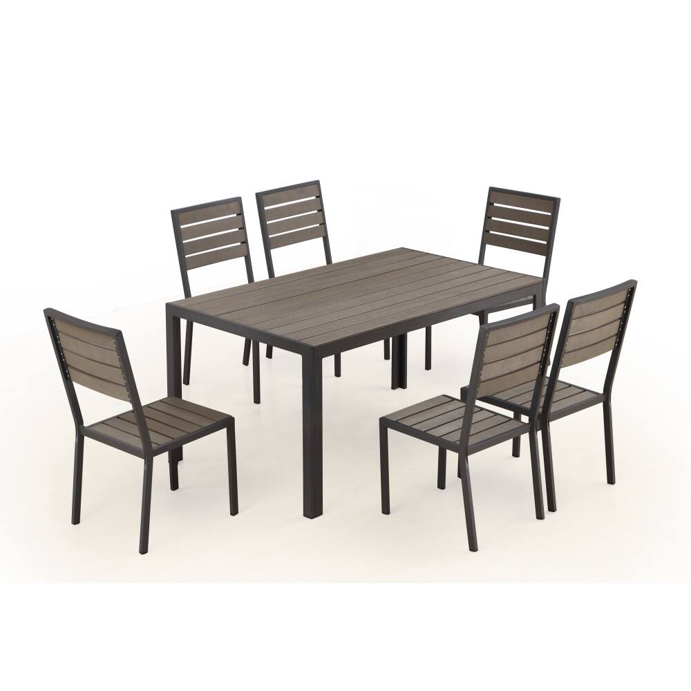 Welsley 6-seat Outdoor Dining Set