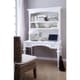 preview thumbnail 3 of 9, NovaSolo White Mahogany Secretary Desk