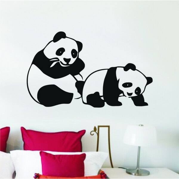 Vintage Sewing Stickers Sack - Kawaii Panda - Making Life Cuter