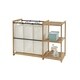 preview thumbnail 1 of 10, TRINITY EcoStorage™ 3-Bag Bamboo Laundry Station