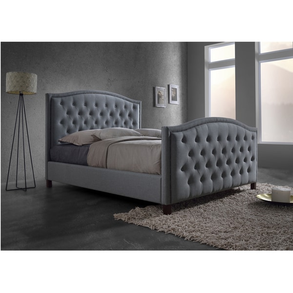 Fawner Transitional Grey Fabric Upholstered Arched Platform Bed King d401b267 99a2 4994 a204 75c814ca2d20_600