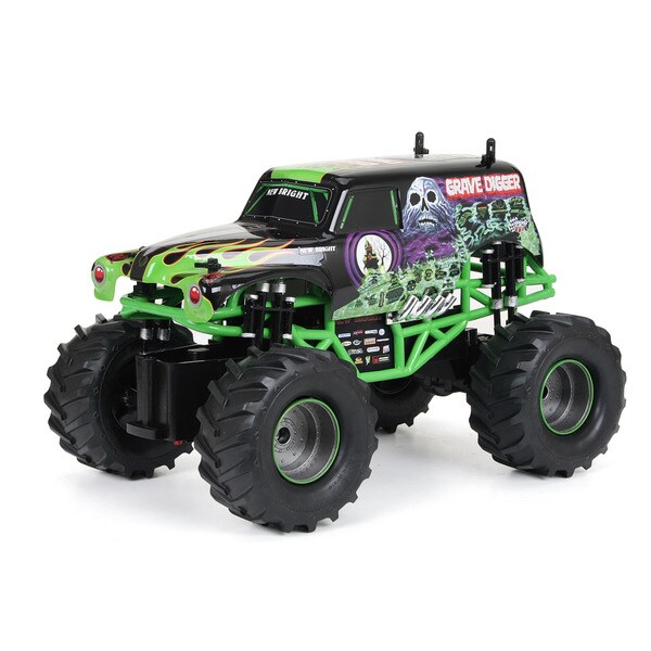 New Bright 1:15 R/C Full Function Monster Jam Zombie - 17307751 ...